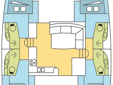 Noleggio Catamarano con o senza skipper Leopard Catamarans / Robertson & Caine a Tribunj