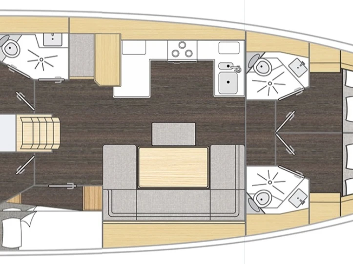 Noleggio barche Bavaria Bavaria C46 a Fethiye su Samboat