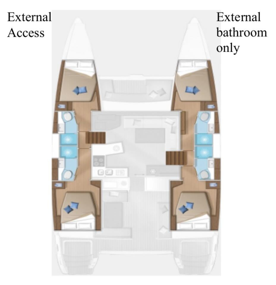 Noleggio barche Lagoon Lagoon 46 a Furnari su Samboat