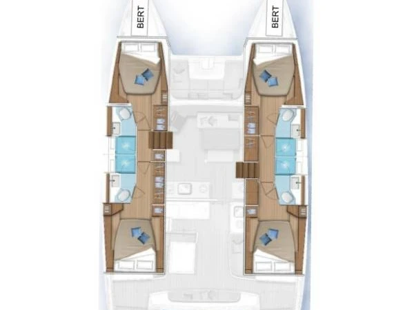 Noleggio barche Road Town economico Lagoon 46