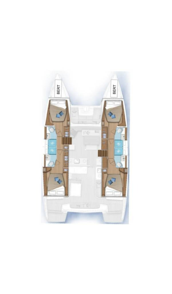 Noleggio barche Road Town economico Lagoon 46