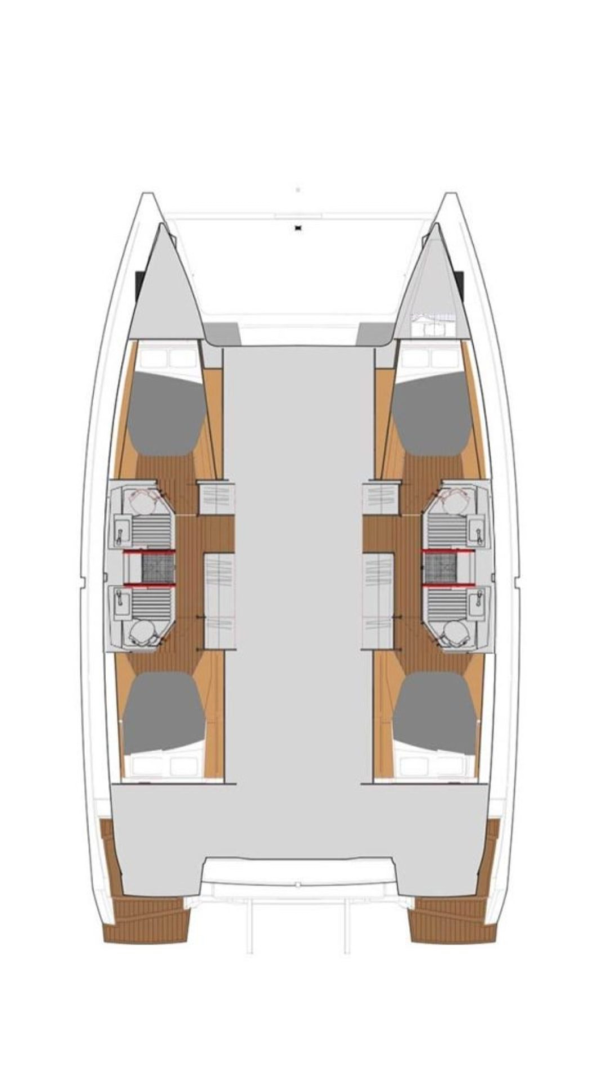 Noleggio Catamarano a Cattaro – Fountaine Pajot Astrea 42