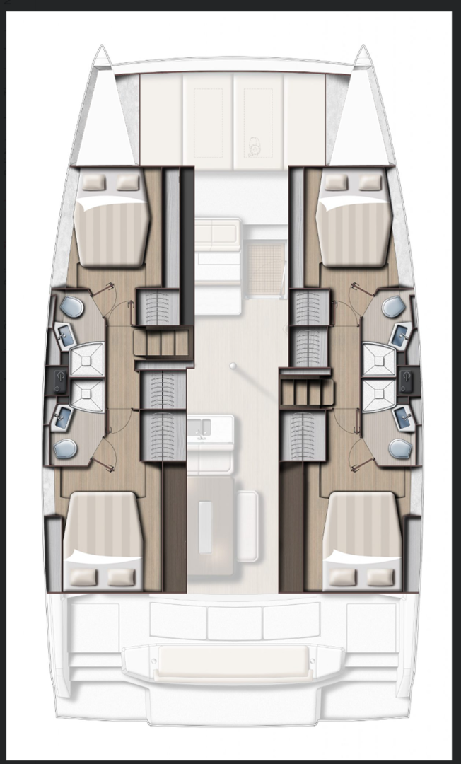 Noleggio Catamarano a Parham Town – Bali Bali 4.6