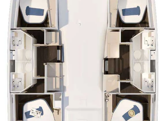 Noleggio Catamarano a Trogir – Fountaine Pajot Fountaine Pajot FP 41 Quatuor 4