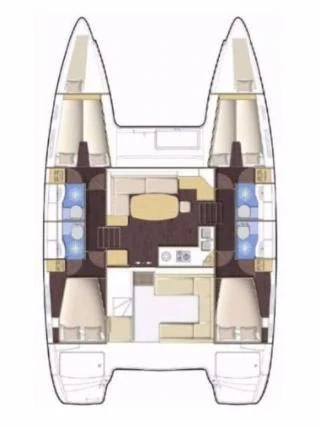 Noleggio Catamarano Lagoon con patente nautica
