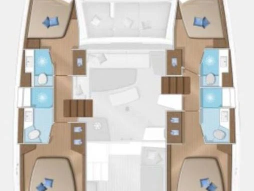 Noleggio Catamarano Lagoon con patente nautica