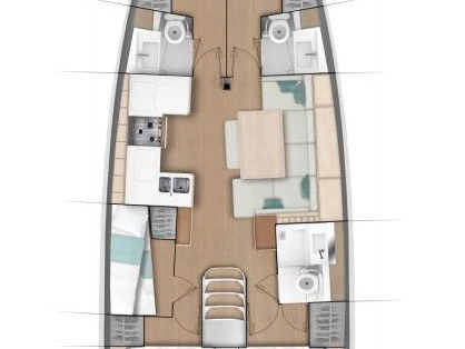 Noleggio Barca a vela con o senza skipper Jeanneau a Trogir