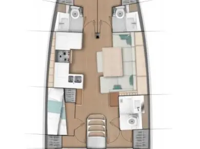 Noleggio Barca a vela con o senza skipper Jeanneau a Trogir