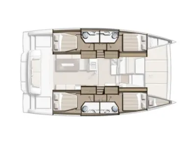 Noleggio Catamarano a Zaravecchia (Biograd) – Bali Bali 4.2