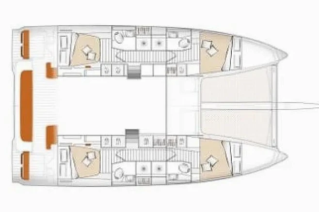 Noleggio Catamarano a Ligia – Excess Excess 14