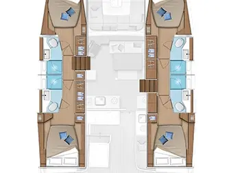 Noleggio Catamarano Lagoon con patente nautica