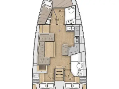 Noleggio Barca a vela a Lefkáda – Bénéteau Oceanis 40.1