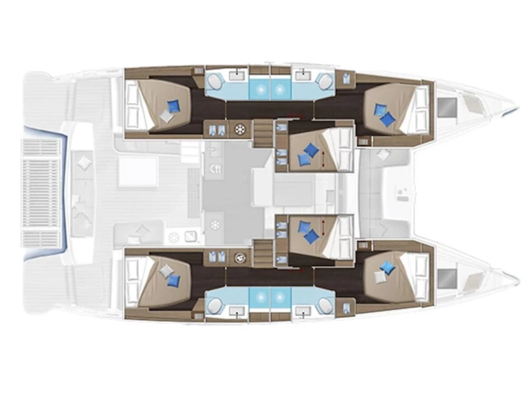 Noleggio Catamarano con o senza skipper Lagoon a Seget Donji