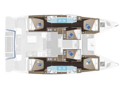 Noleggio Catamarano con o senza skipper Lagoon a Seget Donji