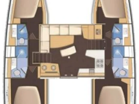 Noleggio barche Bossoglina economico Lagoon 40