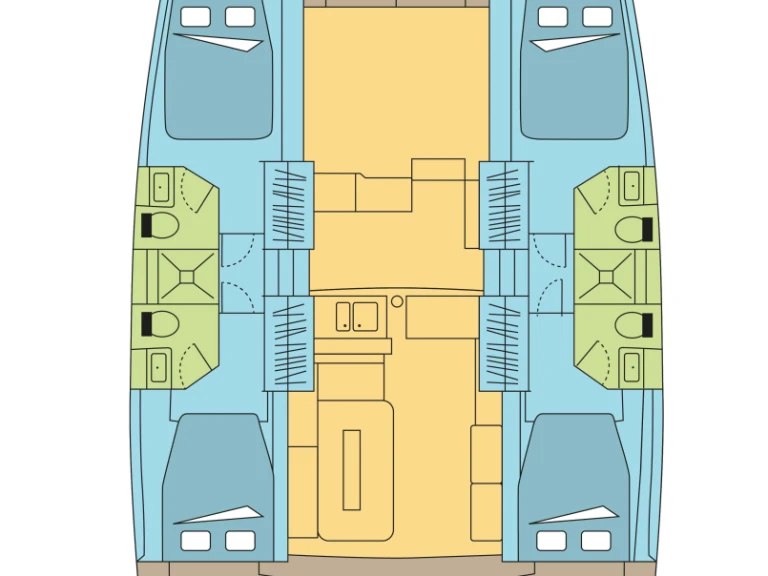 Noleggio Catamarano a Parham Town – Bali Bali 4.2