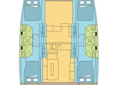 Noleggio Catamarano a Parham Town – Bali Bali 4.2