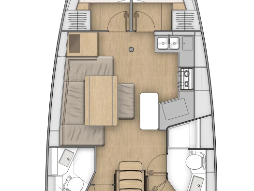 Noleggio Barca a vela con o senza skipper Bénéteau a Fethiye