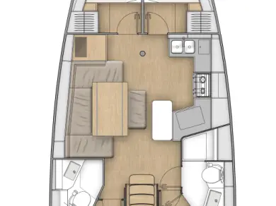 Noleggio Barca a vela con o senza skipper Bénéteau a Fethiye