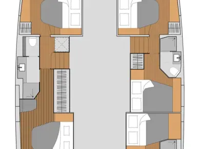 Noleggio Catamarano con o senza skipper Fountaine Pajot a Néa Péramos
