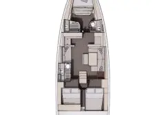 Noleggio Barca a vela Dufour con patente nautica