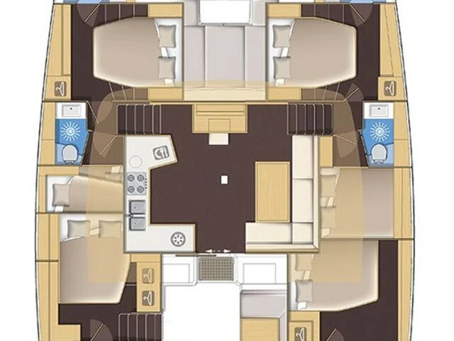 Noleggio barche Lagoon Lagoon 52 F a Trogir su Samboat