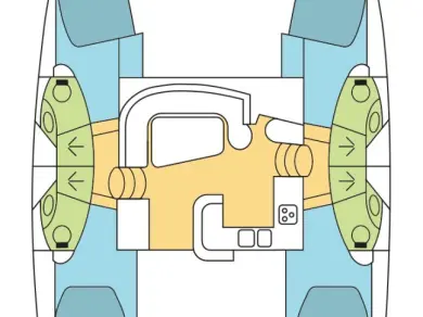 Noleggio barche Parish of Saint George economico Leopard 46 - 4 cab.