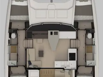 Noleggio Catamarano Nautitech con patente nautica