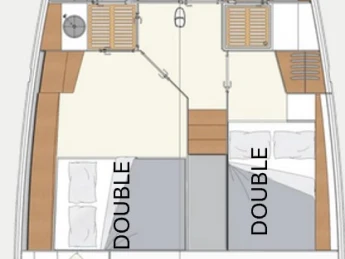 Noleggio Barca a vela a Gouviá – Hanse Moody 54 DS