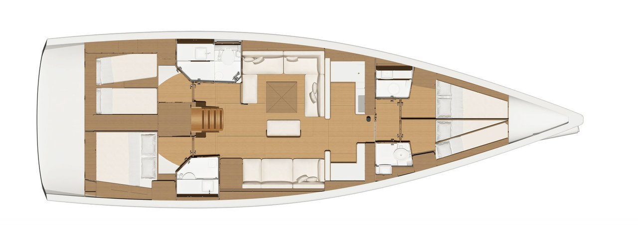 Noleggio Barca a vela con o senza skipper Dufour a Gouviá