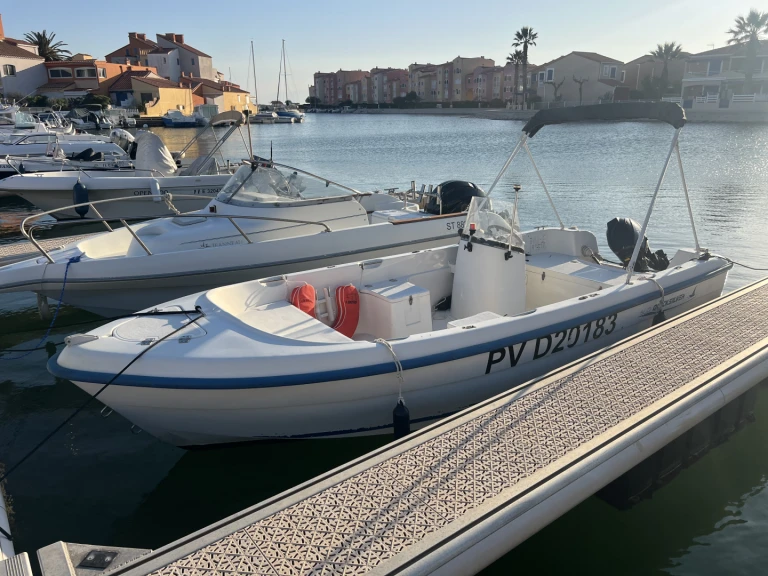 Noleggiare una Quicksilver Captur 500 Fish a Le Barcarès