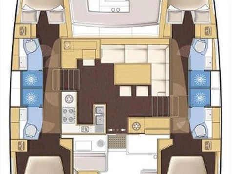 Noleggiare una Lagoon Lagoon 450 F a Trogir