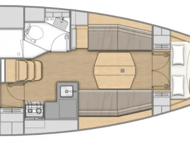 Noleggio Barca a vela Bénéteau con patente nautica