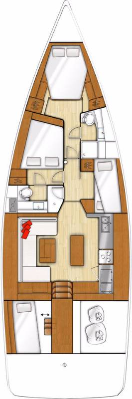 Noleggio barche Bénéteau Sense 50 a Jezera su Samboat