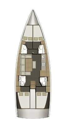 Dufour Dufour 460 Grand Large da affittare a  Zaravecchia (Biograd)