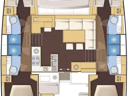 Lagoon Lagoon 450 F da affittare a  Lávrio