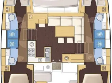 Lagoon Lagoon 450 F da affittare a  Lávrio