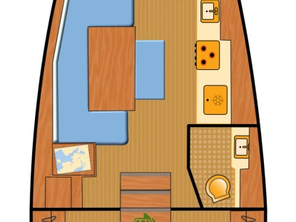 Bénéteau Oceanis 37.1 da affittare a  Zaravecchia (Biograd)