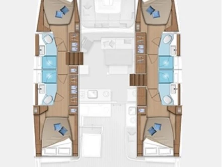 Noleggiare una Lagoon Lagoon 46 a Trogir