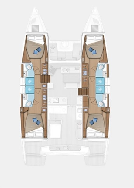 Noleggiare una Lagoon Lagoon 46 a Trogir