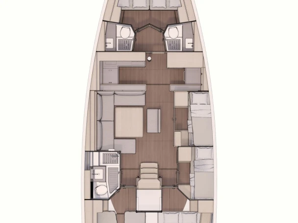 Noleggiare una Dufour Dufour 530 a Seget Donji