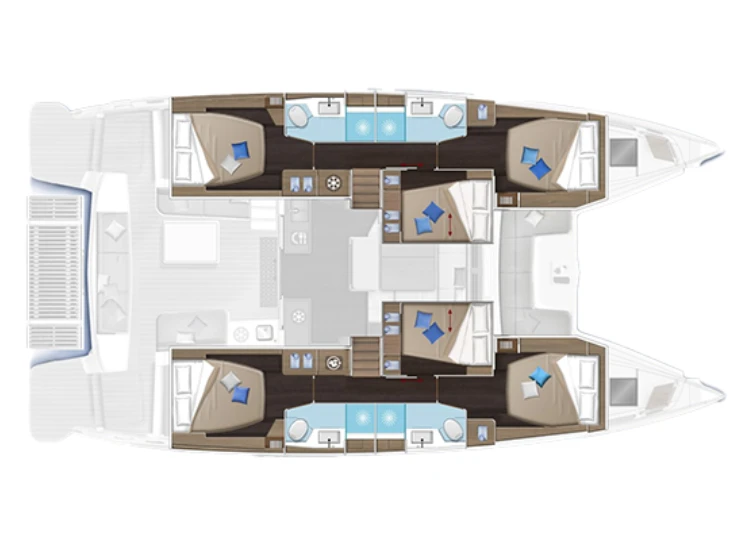 Catamarano a noleggio a Trogir al miglior prezzo