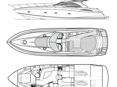 Noleggio Yacht di lusso a Torrevieja – Sunseeker Portofino 53