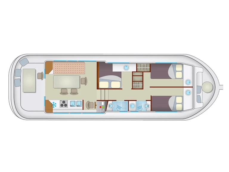Noleggio Houseboat a Lutzelbourg – Pénichette Pénichette 1260 R