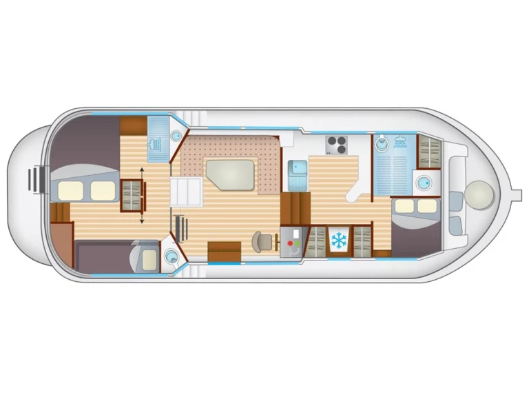 Noleggio Houseboat a Corbigny – Pénichette Pénichette 1165 FB