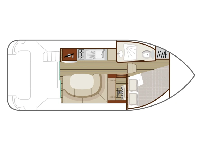 Noleggio Barca a motore a Amieira – Nicols Yacht Nicols Estivale Duo