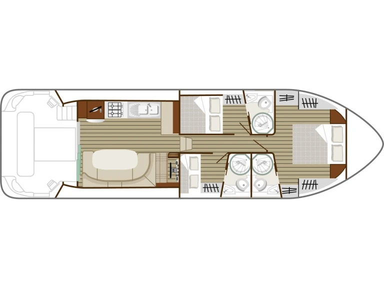 Noleggio Barca a motore a Saverne – Nicols Yacht Nicols Estivale Sixto +
