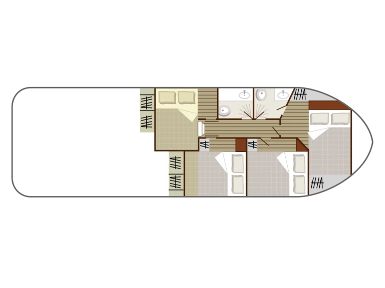 Noleggio barche Saverne economico Nicols Sedan 1160 N