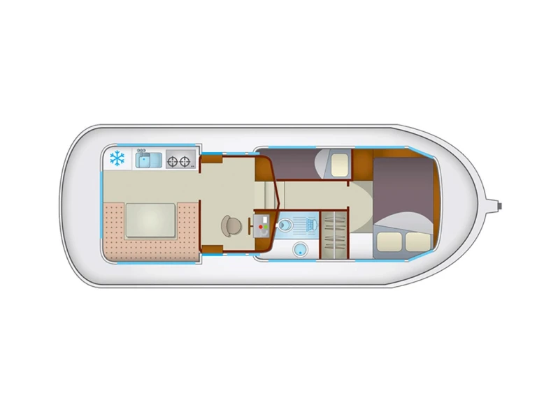 Noleggio Houseboat Pénichette con patente nautica