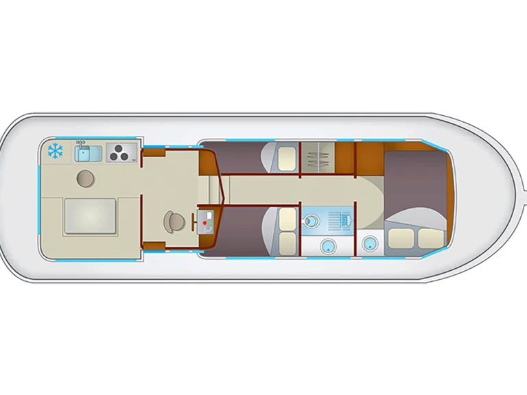 Noleggio barche Pénichette Pénichette 1107 W a Lutzelbourg su Samboat
